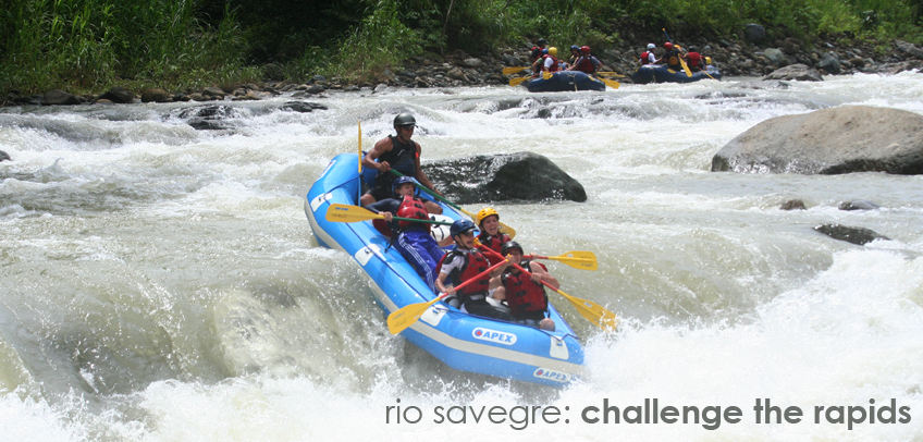 Rafting Savegre River - Whitewater River Rafting in near Dominical and ...